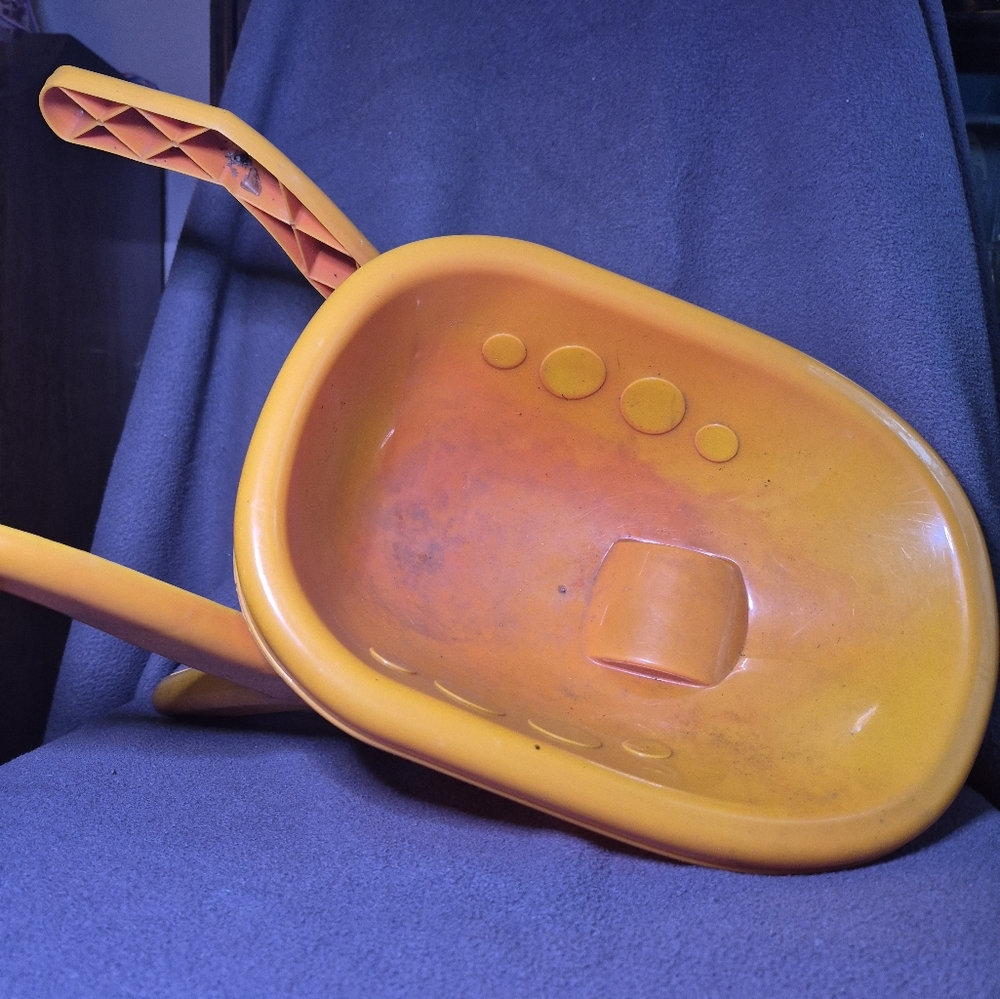 Orange Baby Wheelbarrow